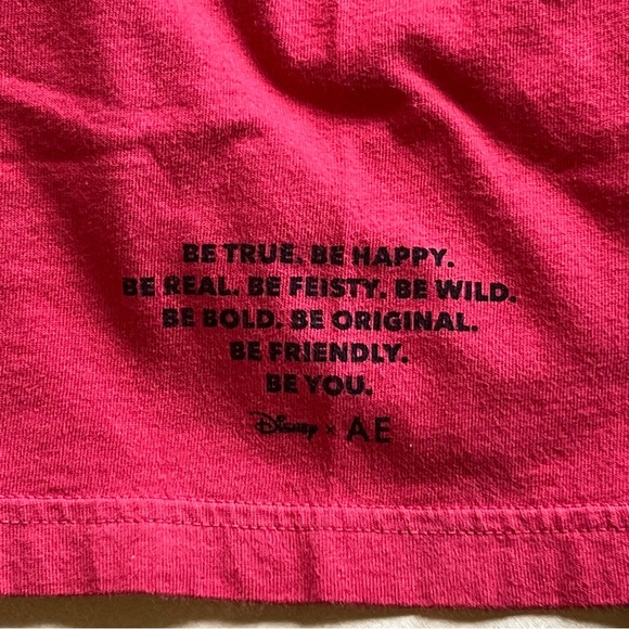 Disney X American Eagle Graphic T-Shirt – Men’s Large (L) – Red - Picture 5 of 5